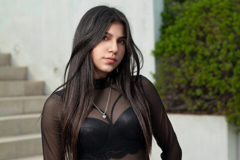 sesion fotos modelos mujer exterior Las Condes