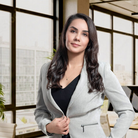 Foto corporativa empresa linkedin mujer Santiago