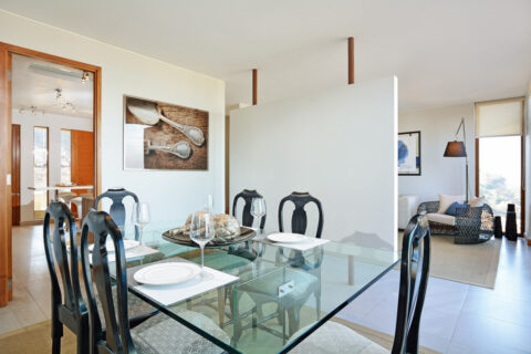 Fotógrafo inmobiliario comedor Ñuñoa