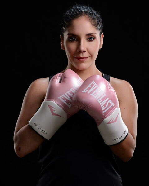 Sesión fotos Everlast boxeo mujer