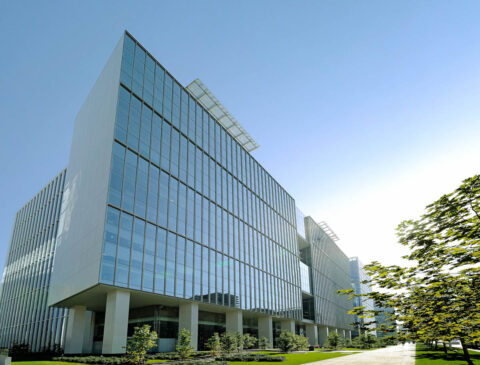 Producción audiovisual inmobiliaria fachada edificios Las Condes