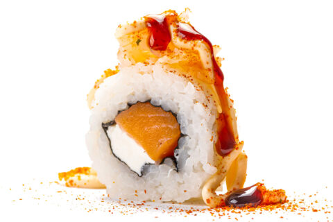 Fotografo gastronómico comida nikei rolls sushi Las Condes